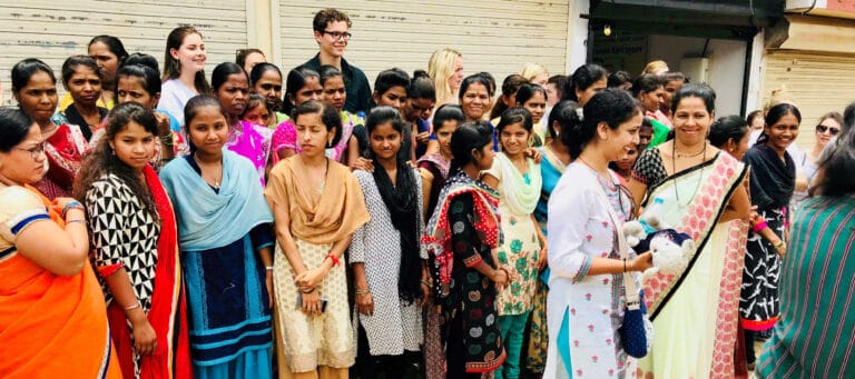 Group of women on idia trek