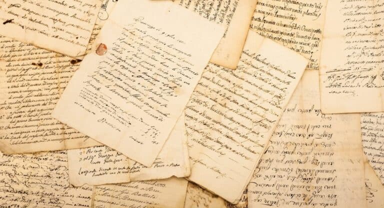 Old handwritten documents