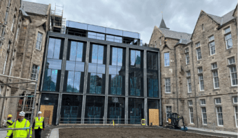 photography of building construction site, outside 