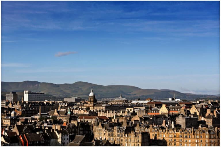 Edinburgh cityscape